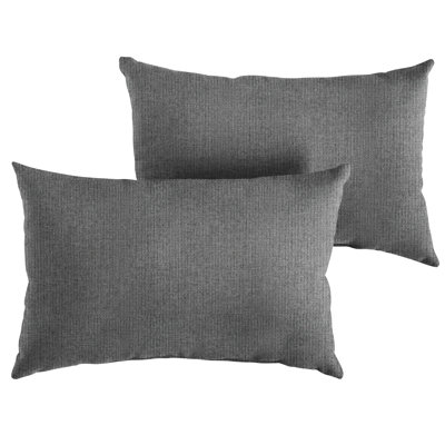 Revive Sunbrella® Outdoor Reversible Throw Pillow