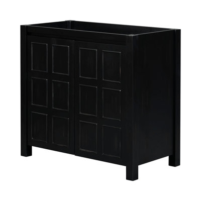 Meuble-lavabo 36 po - Espresso rétro