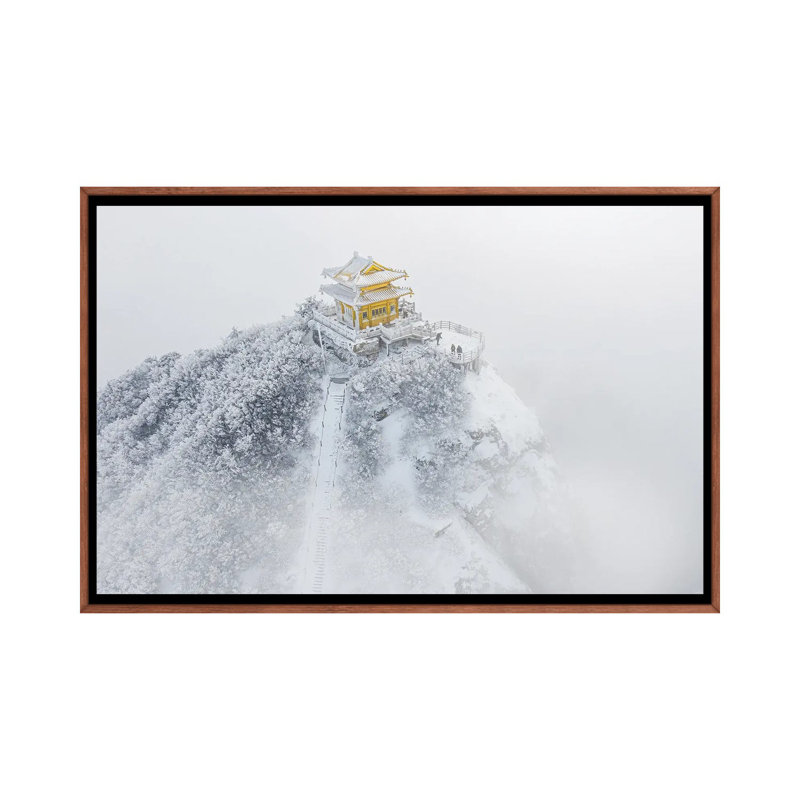 The Moon Palace by Simoon - Floater Frame Print on Canvas