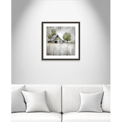 Outten Weathered Barn by Nan - Picture Frame Print on Paper