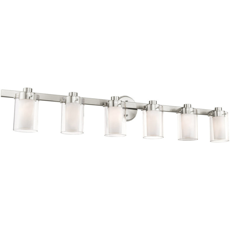 Éclairage pour meuble-lavabo 6 lumières