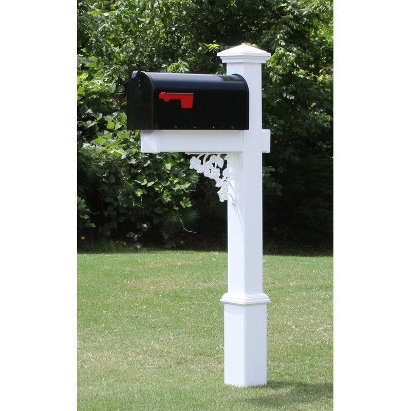 Post Mounted Mailbox