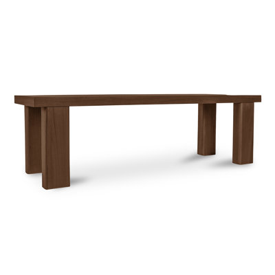 Banc d'extérieur Colunga - brun
