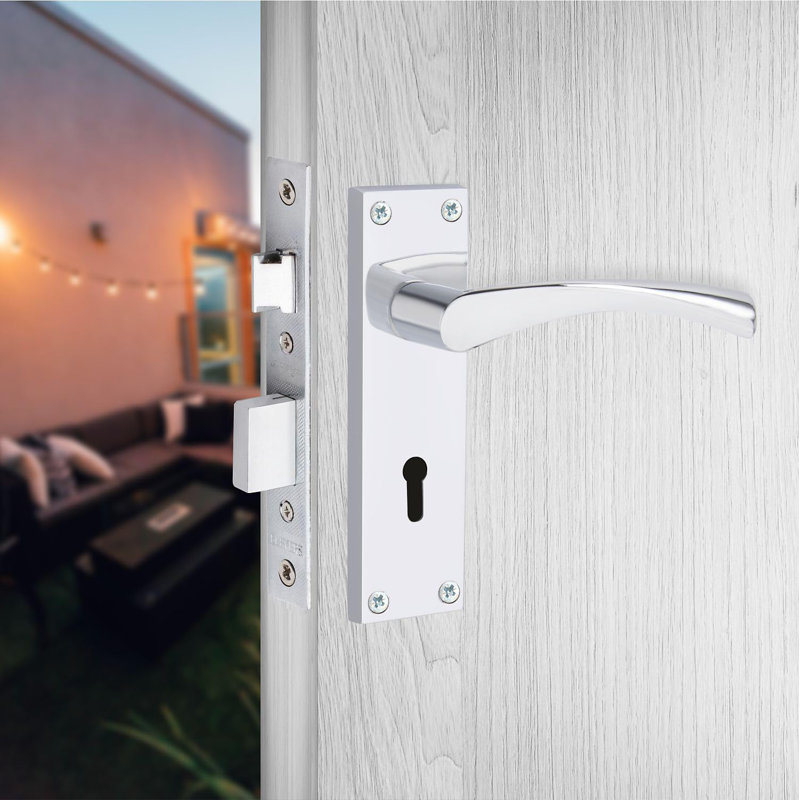 Scroll Astrid Door Handles Lever Lock