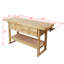 Établi en bois pour atelier et maison