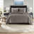 Soft Velvet Bedding Sets Full Queen, Geometric Modern Bedroom Home