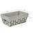  Small Shelf Woven Tote In White-1384108214