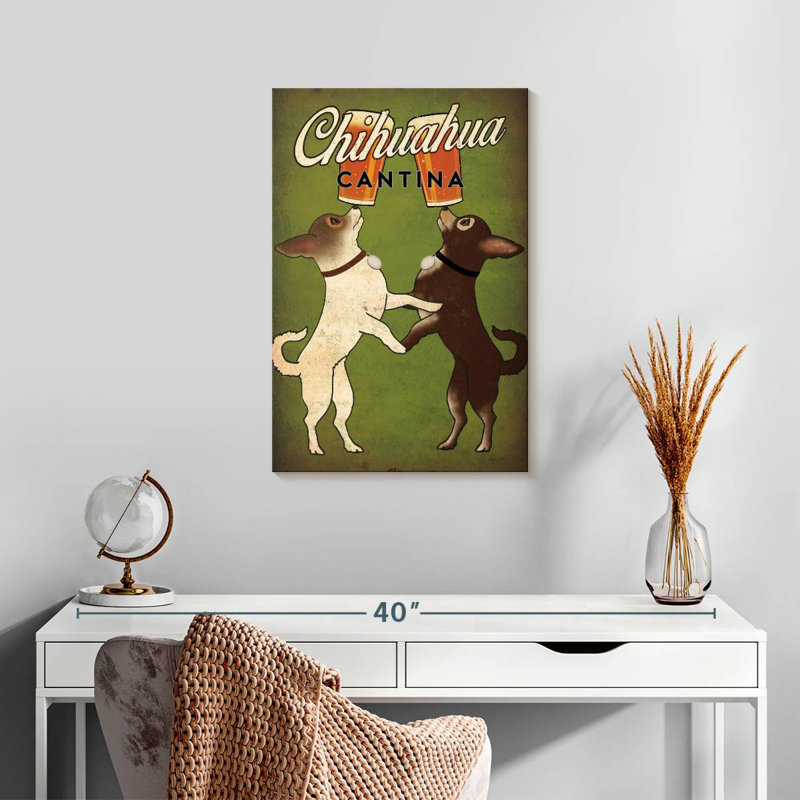 Brampt Double Chihuahua, 24" H x 16" W