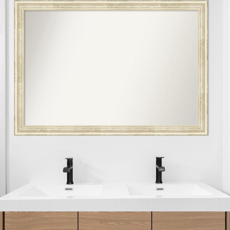 Miroir mural pour salle de bain Country, Rectangle, H 32,5 po x l 46,5 po