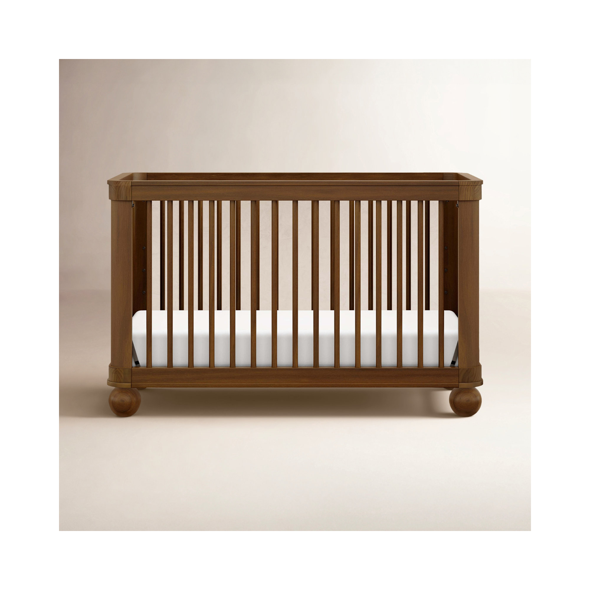 Crosby 3-in-1 Convertible Crib, Natural Walnut