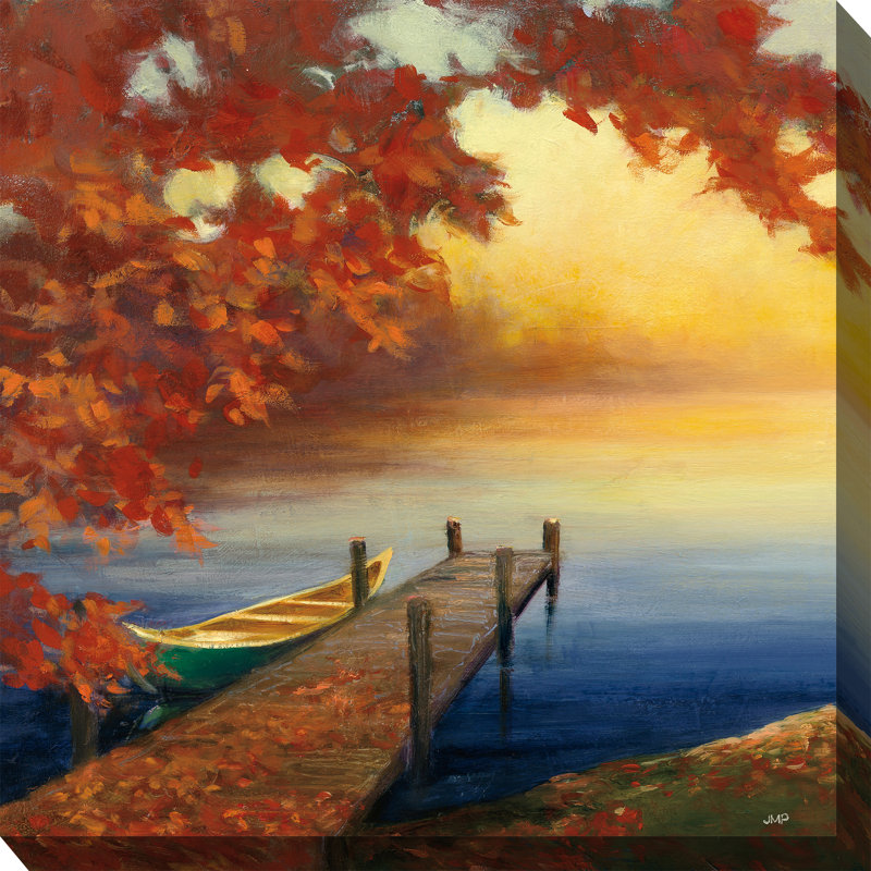 Art extérieur d'automne Dock
