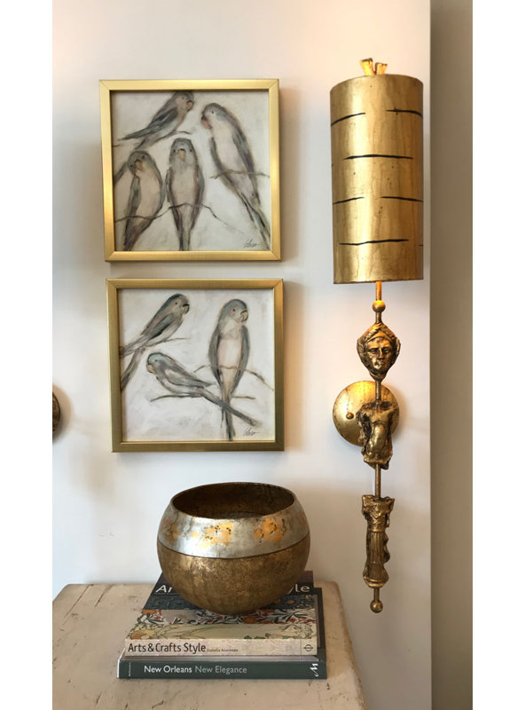 Fragment 1-Light Wall Sconce, Gold