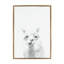 «Alpaca Portrait» par Simon Te, impression sur toile encadrée-1508993496-1565500853