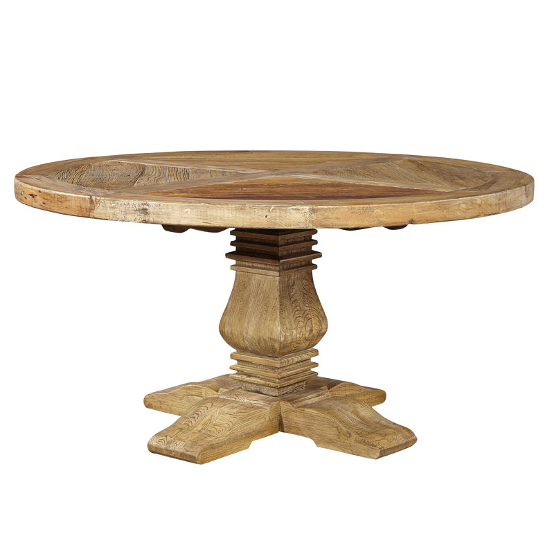 Rosedale Round Pine Wood Dining Table