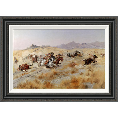 " Attack " by Charles M. Russell