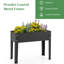 Bertrame Metal Raised Garden Bed