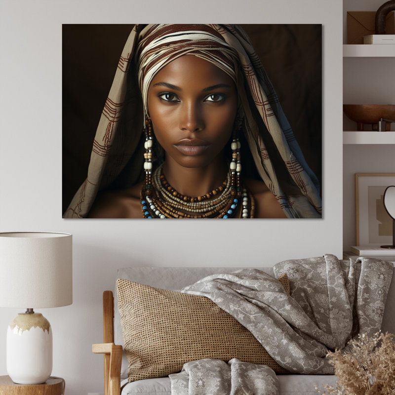 «World Cultures Samburi Beauty I», reproduction sur toile, H 24 po x l 32 po x P 1 po, Toile tendue