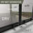 Comfystyle 60.W x 72.H Double Framed Sliding Shower Door, with 1/4" (6mm) Clear SGCC Tempered Glass, Matte Black Finish
