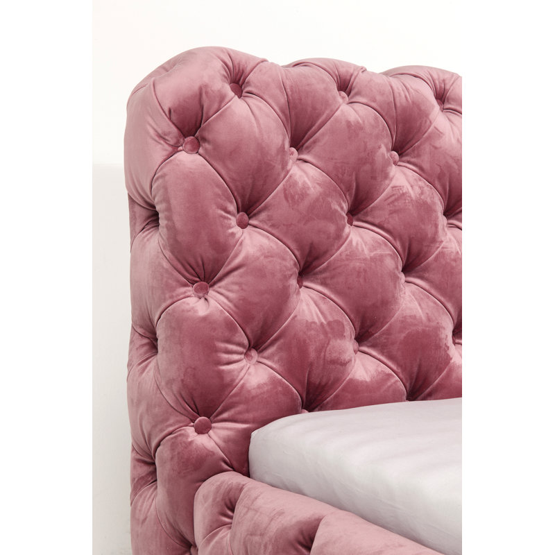 Bed Desire Velvet Mauve, Super King (6')