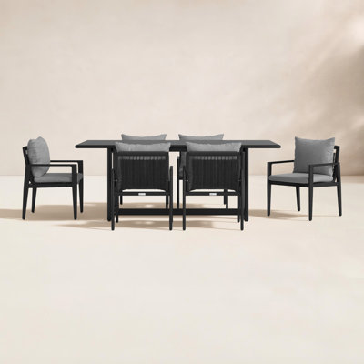 Trosclair 79" Patio Dining Set