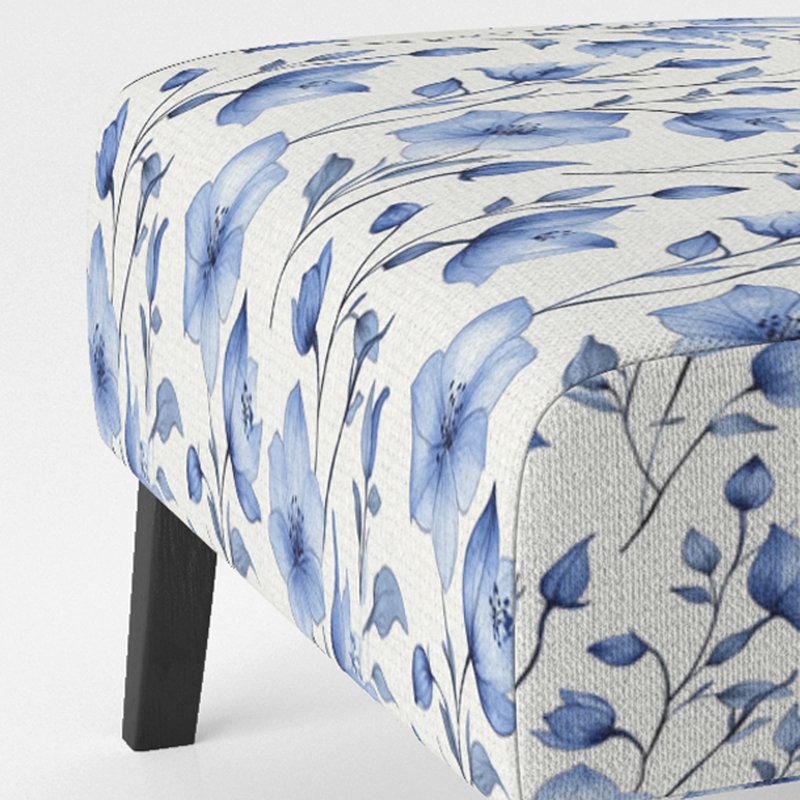 Fauteuil de chambre Country Farmhouse, Pantoufle sans accoudoirs