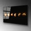 Superbe peinture murale en verre trempé 27,6 po x 39,4 po | 100% verre trempé, épaisseur: 0,16 pouce | Décoration élégante pour le salon ou le bureau, durable et facile à nettoyer, idée de cadeau parfaite