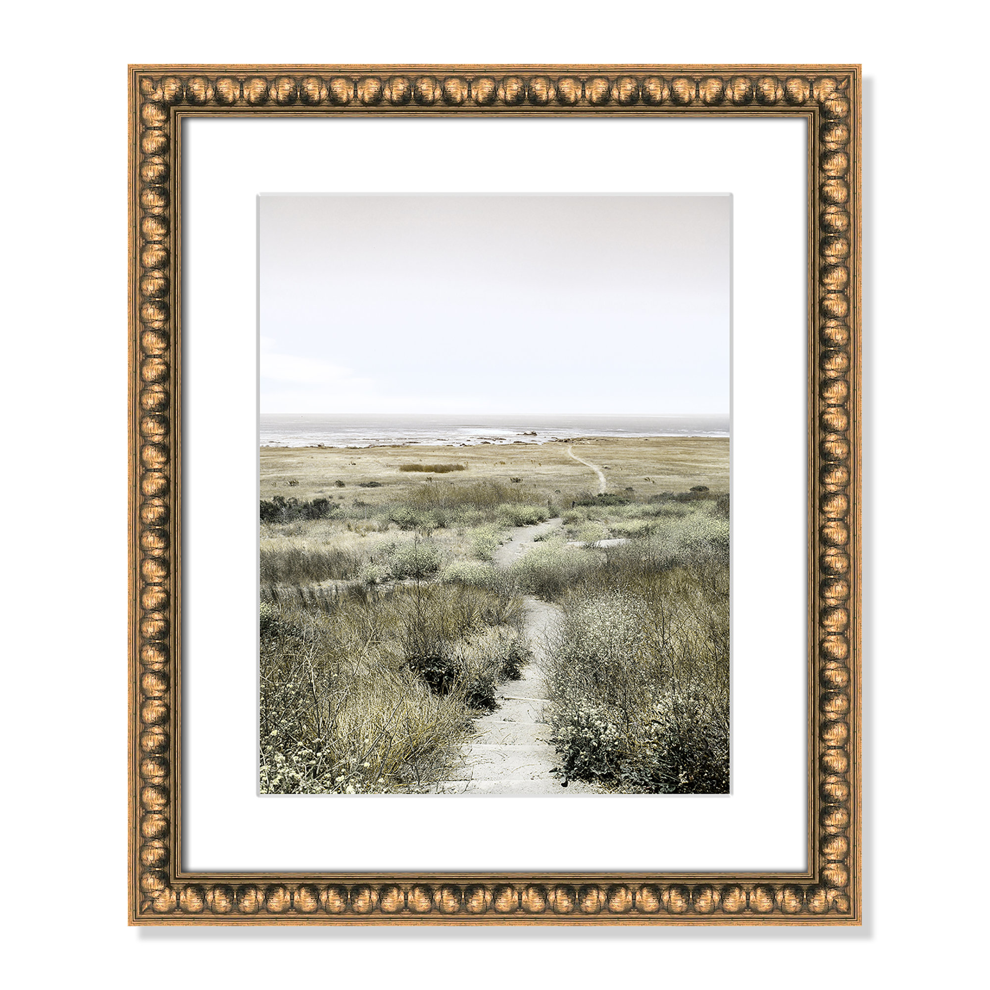 Footpath to Paradise by Danita Delimont - Picture Frame Photograph, Gold Bead, 17 W x 20 H x 1.13 D