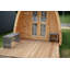 Banc de jardin en bois Khalid