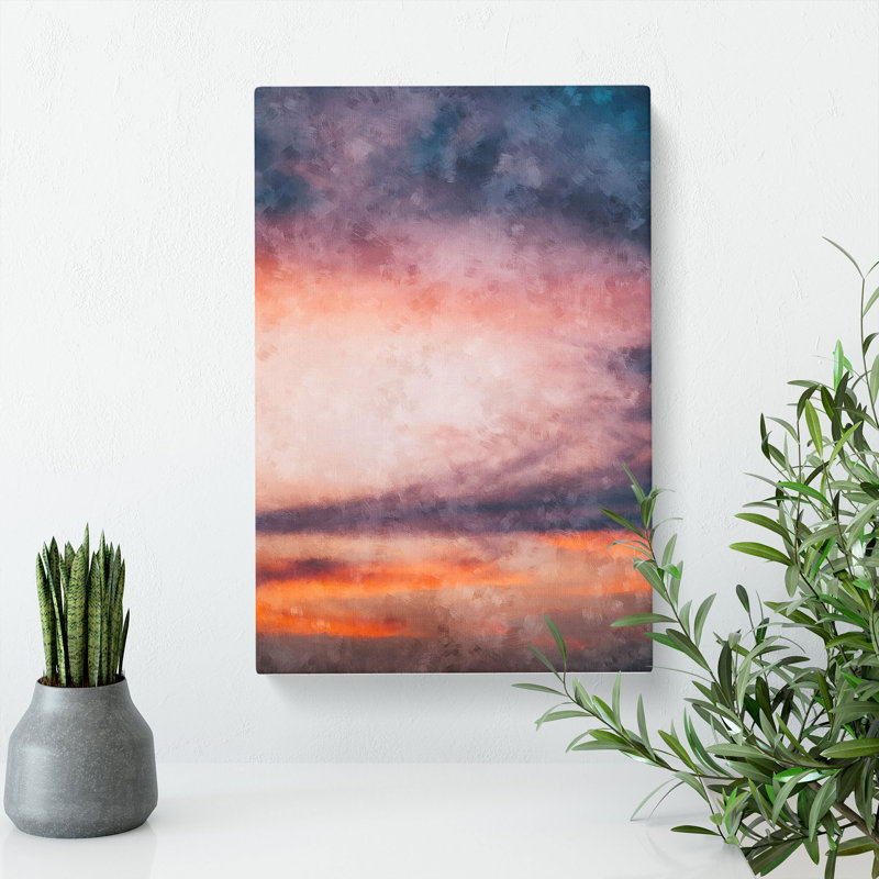 Movement Of Clouds - Wrapped Canvas, 60cm H x 40cm W x 3cm D