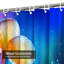 Rideau de douche avec 12 crochets Fantasy-1678937291