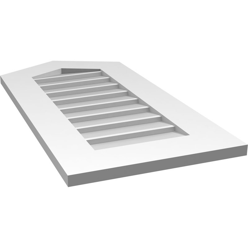 Ventilateur à pignon en uréthane non-fonctionnel Signature, H 32 po x l 16 po x P 1 po