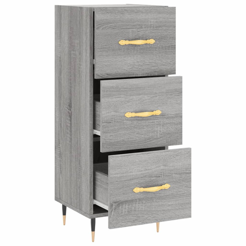 Coplin 3 - Drawer Rectangle Accent Chest, Grey Sonoma