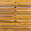 Ensemble de salle à manger d'extérieur 7 pièces en bois d'acacia, table rectangulaire de 180 cm avec 6 chaises à dossier à lattes, mobilier de patio ergonomique et incurvé