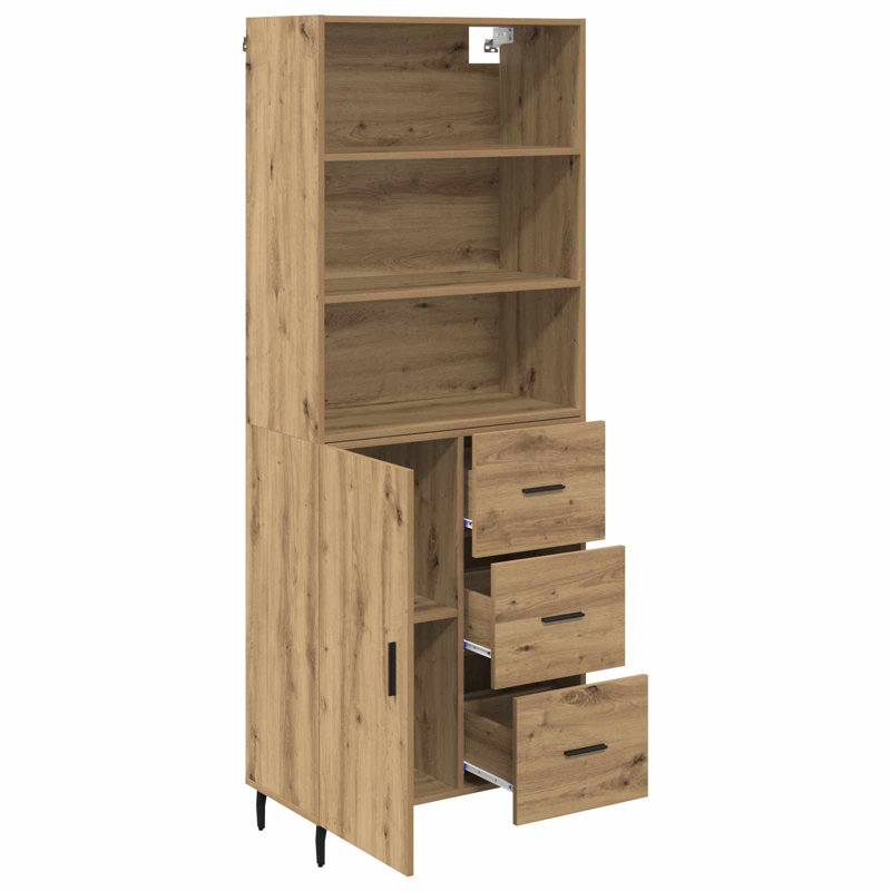 69.5cm Sideboard, Artisan Oak