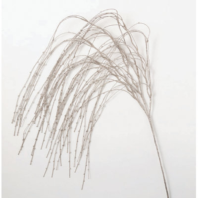 Sullivan's Set of 3 Glittered Willow Spray for Christmas Decor 41.5in Tall