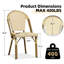 Chaise de terrasse empilable Dramford-319297043