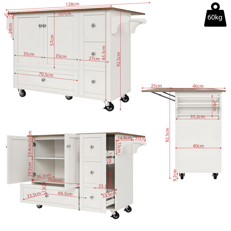 Wood Kitchen Island