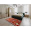 Tapis oriental multicolore tissé à la machine Oriental-1355263869