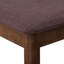Chaise d'appoint Houser en brun