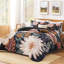 Ensemble de literie pour lit très grand Floral Boho Quilt-124609421-124609416