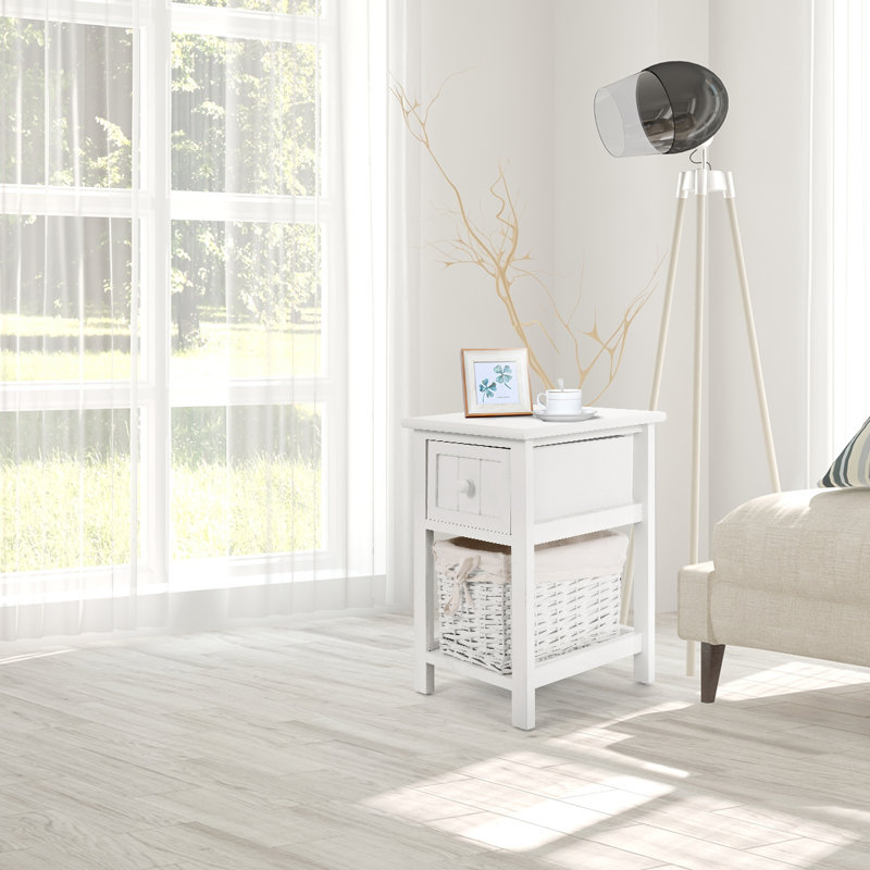 Amberle Solid Wood Side Table Set
