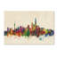 « shanghai china horizon », impression sur toile-2130651601