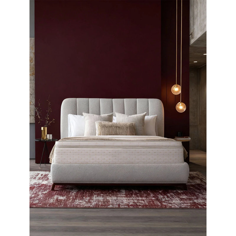 Classic 15.5'' Extra Plush Pillow Top Innerspring Mattress and Box Spring Set, Twin XL