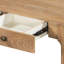Console élégante en bois avec canapé et table d'entrée-1362576161