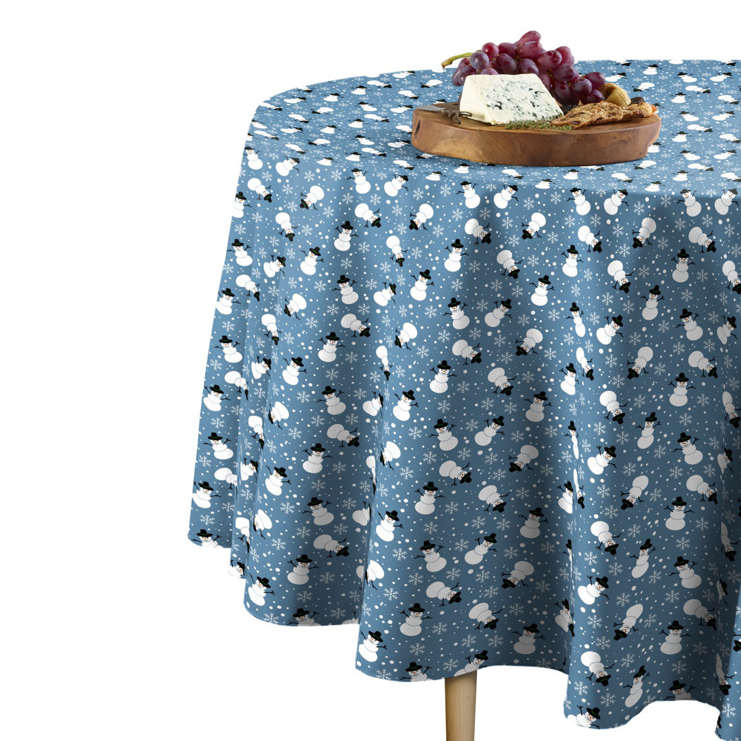 Knapp Geometric Round Tablecloth The Holiday Aisle® 