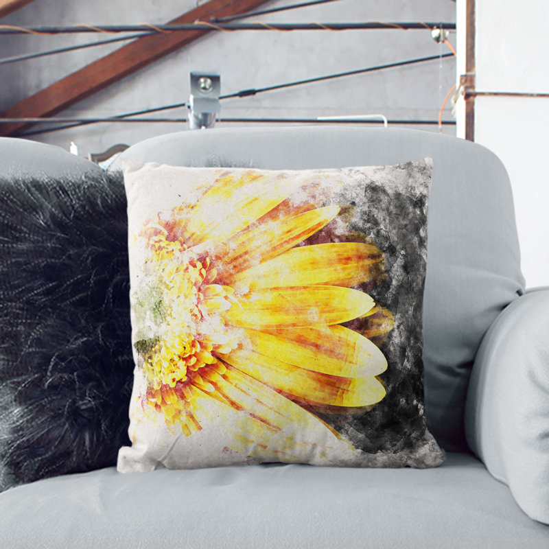 Square Throw Cushion, 55cm H x 55cm W x 20cm D