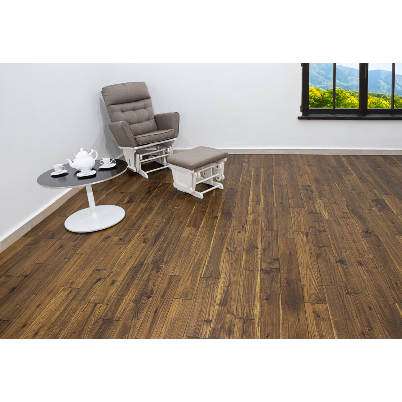 Parquet massif Oran, Brun moyen