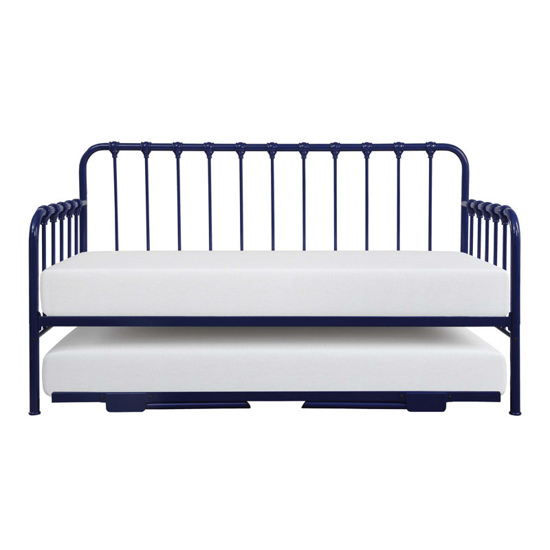 Méridienne avec lit gigogne relevable 1pc, Marine