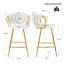 Chaise de bar en lin Mayah-1898470130
