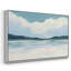 Cream Coastline II, reproduction d'art sur toile-94354726-94354725